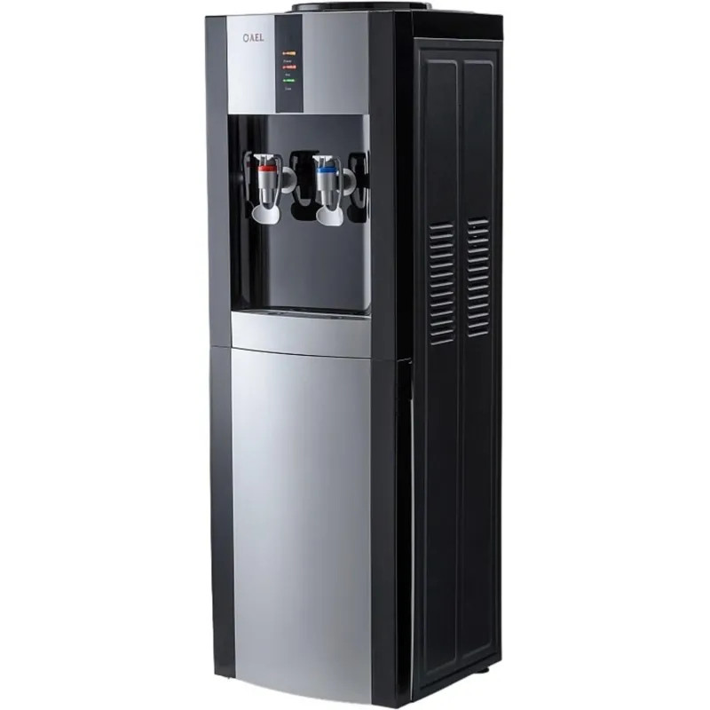 Кулер для воды AEL LD-AEL-47 black/silver напольный  охл. электронное