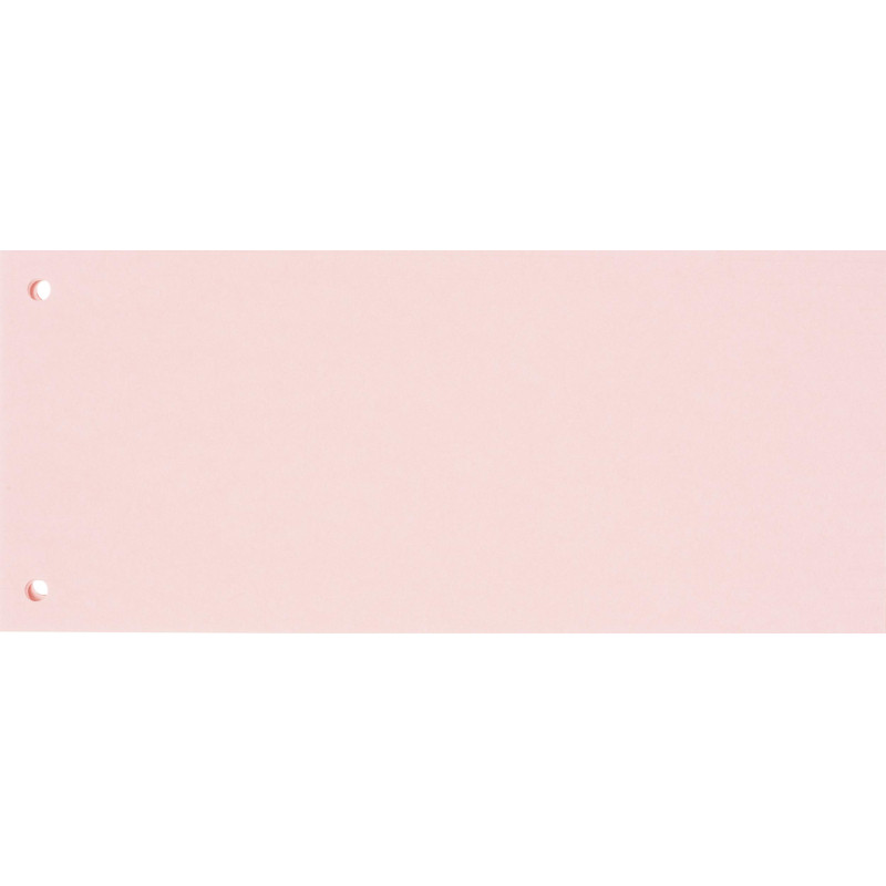 Разделитель листов разделительные полоски Комус, розовые, 100 шт./уп.