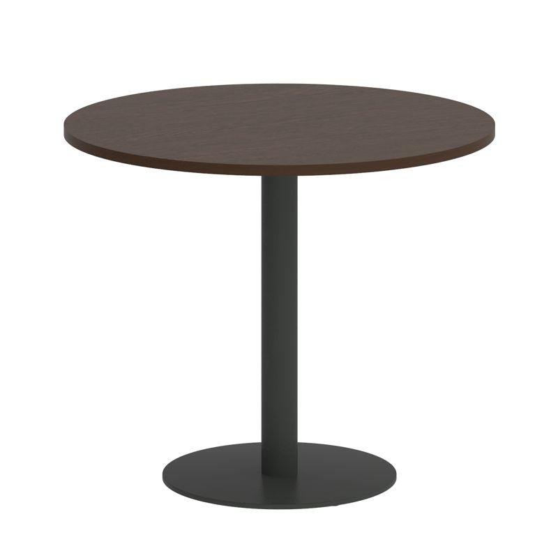 Riva Стол круглый А.СПРГ-1 Венге Цаво/Металл Антрацит 900*900*750