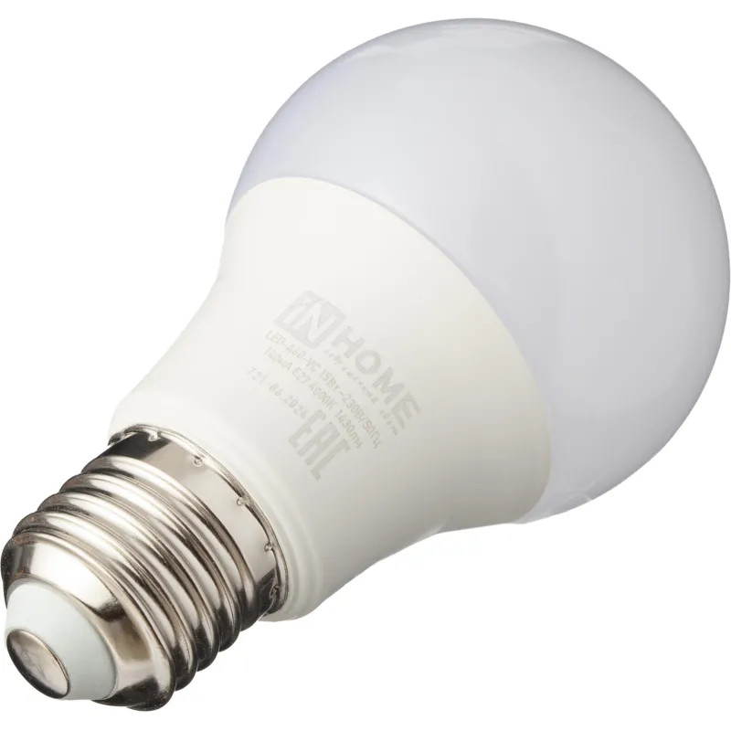 Лампа светодиодная LED-A60-VC 15Вт 230В Е27 4000К IN HOME