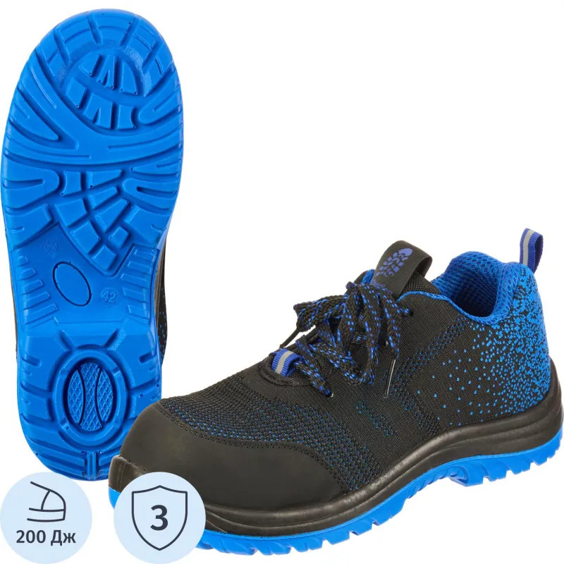 Полуботинки (кроссовки)  4230К ПУ/ПУ, КП, синий  (40)