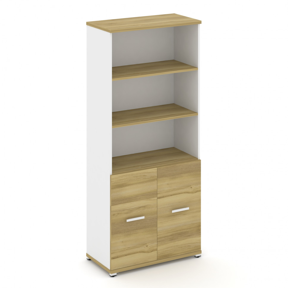 Concept Шкаф 1 широкая секция, 5 ниш CN.STS-511 W Дуб Винченцо/Белый Бриллиант/Металл Белый 836*420* Concept Шкаф 1 широкая секция, 5 ниш CN.STS-511 W Дуб Винченцо/Белый Бриллиант/Металл Белый 836*420*