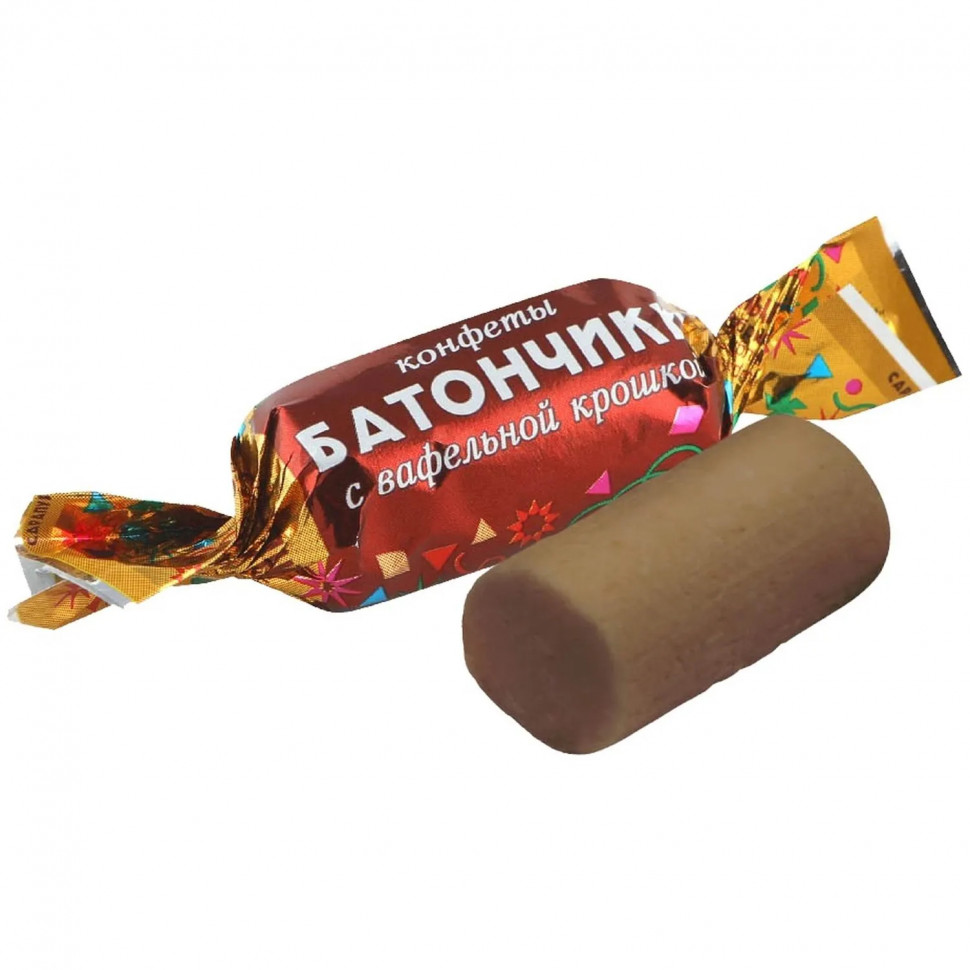 Батончик Сарапульский Кондитер с вафельной крошкой в/з, 1кг