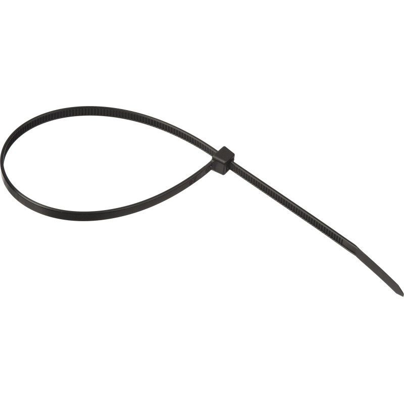 Хомут стяжка нейлоновая TOPFORT 5х300 черный 100 шт/уп