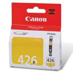 Картридж струйный CANON (CLI-426Y) Pixma MG5140/MG5240/MG6140/MG8140, желтый, оригинальный, 446 стр., 4559B001
