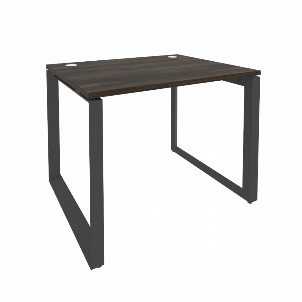 Onix Стол рабочий на О-образном м/к O.MO-SP-1.8 Дуб Мали/Металл Антрацит 980*800*750