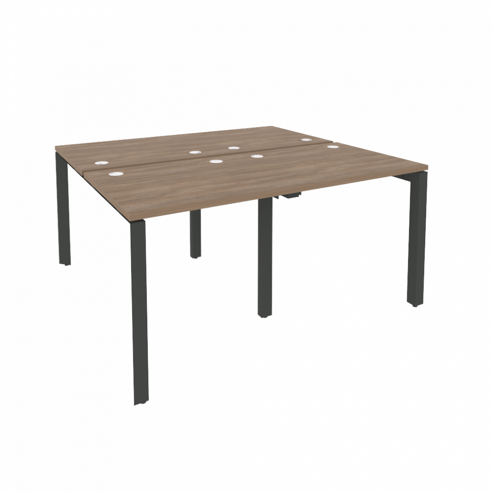 Onix Рабочая станция на П-образном м/к O.MP-D.RS-4.0.7 Дуб Аризона/Металл Антрацит 1560*1475*750