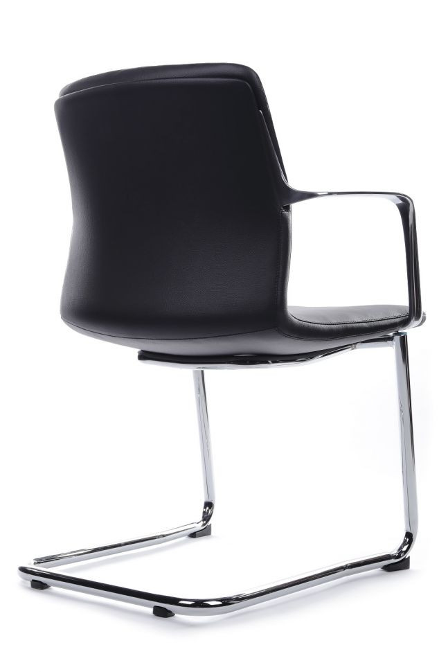 Кресло Plaza-SF FK004-С11 Чёрный (A8) натуральная кожа 58*58*82 Кресло Plaza-SF FK004-С11 Чёрный (A8) натуральная кожа 58*58*82