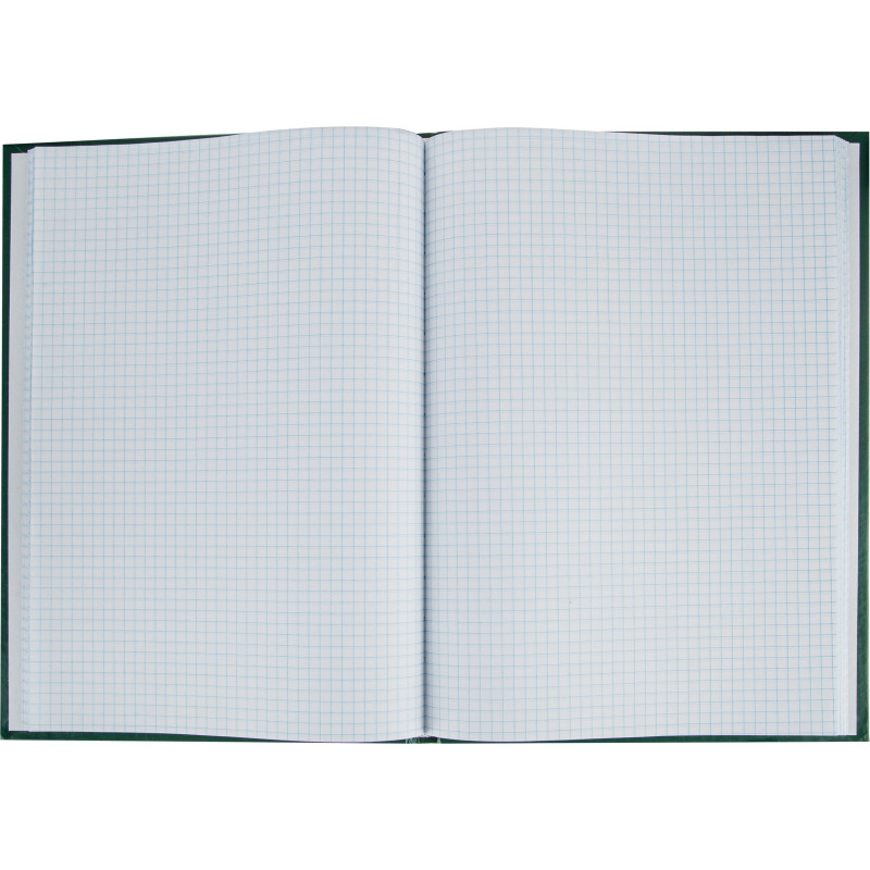 Книга учета Attache А4 96л в клетку блок офсет, бумвинил зеленый Книга учета Attache А4 96л в клетку блок офсет, бумвинил зеленый