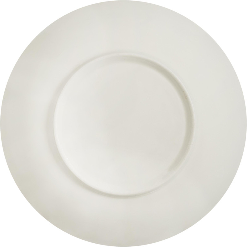 Тарелка Makalu глубокая без борта,  D203мм, фарфор, белая 6шт/уп
