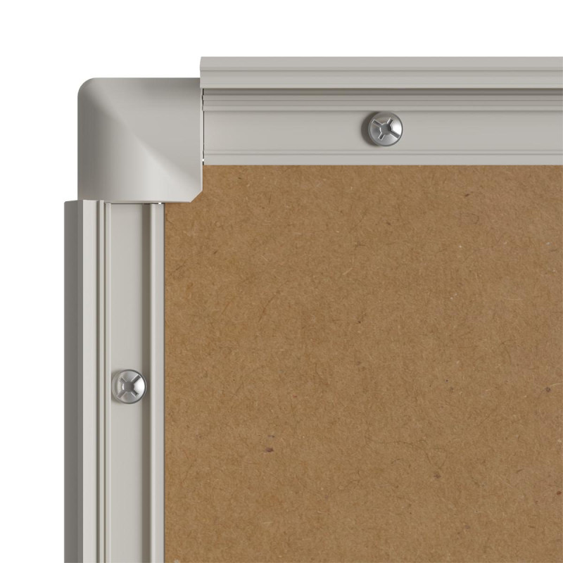 Рамка A3 Attache пласт.клик-профиль, углы прямоугольные, цвет серый Рамка A3 Attache пласт.клик-профиль, углы прямоугольные, цвет серый