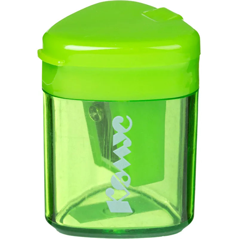 Точилка Комус Класс, 1 отверстие, с контейнером, в ассорт Точилка Комус Класс, 1 отверстие, с контейнером, в ассорт