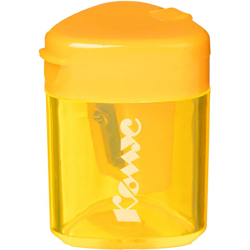 Точилка Комус Класс, 1 отверстие, с контейнером, в ассорт Точилка Комус Класс, 1 отверстие, с контейнером, в ассорт