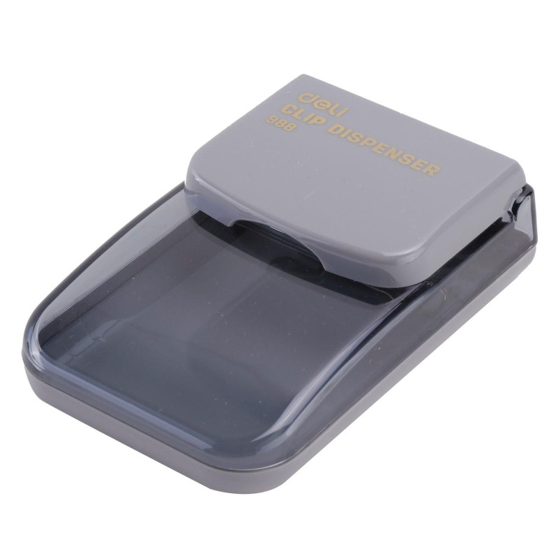 Скрепочница магнитная Deli Е988 со скрепками в комплекте, цвет ассорти Скрепочница магнитная Deli Е988 со скрепками в комплекте, цвет ассорти