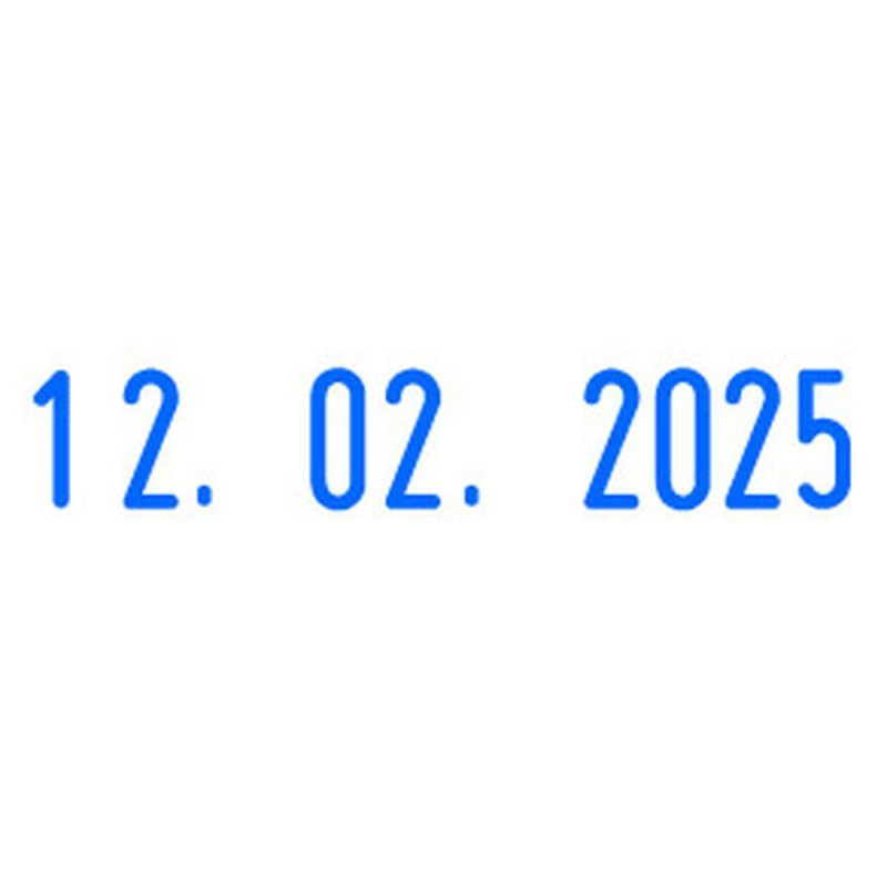 Датер автоматический пласт. S220Bank шрифт 4мм месяц цифр.(аналог 4820B)Col