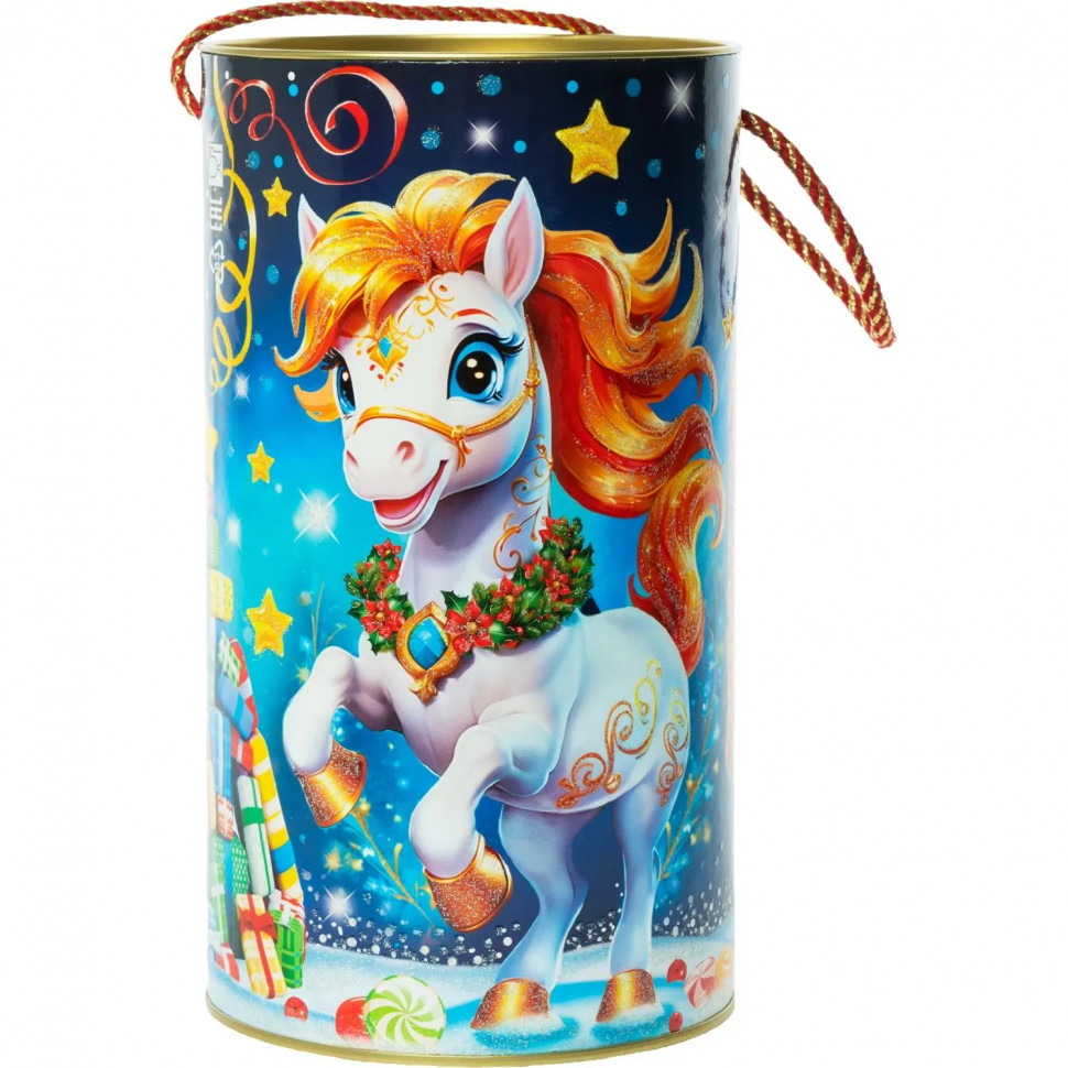 Новогодний сладкий подарок Сказка Туба 1000 грамм, K012