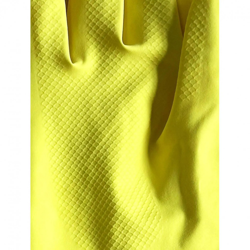 Перчатки MitRa Professional КЩС желтые, р.XL (12 пар/уп.)