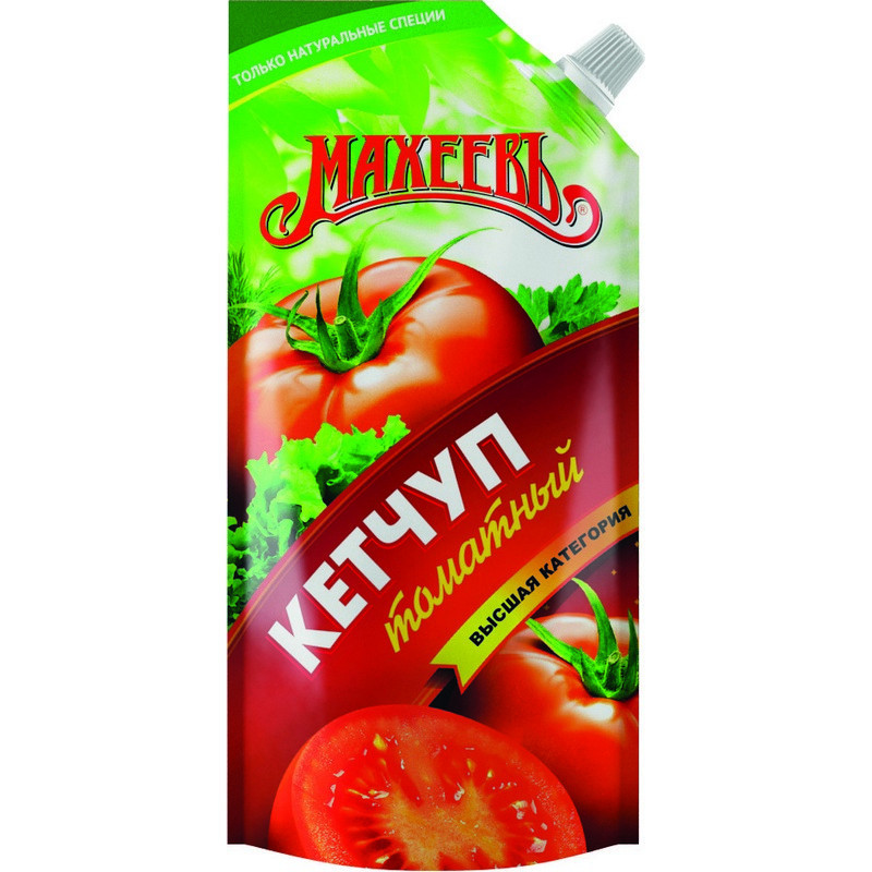 Кетчуп Махеевъ Томатный дой-пак 300 г Кетчуп Махеевъ Томатный дой-пак 300 г