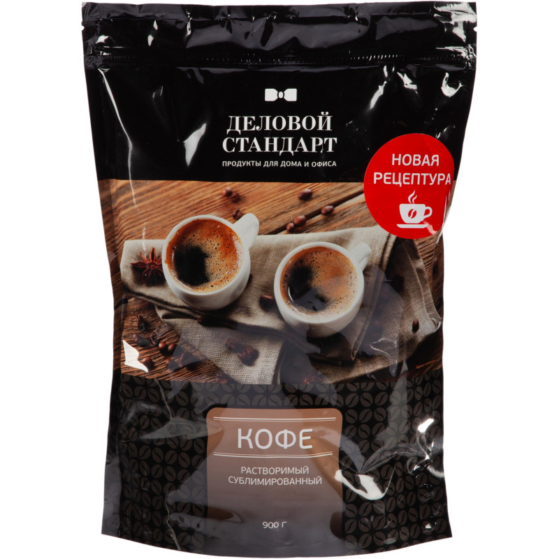 Кофе Деловой Стандарт раств.субл.   900г пакет