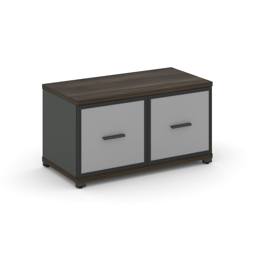 Concept Шкаф 1 широкая секция, 1 ниша CN.STS-113 RMB A Дуб Мали/Антрацит/Металл Антрацит/Сатин 836*4