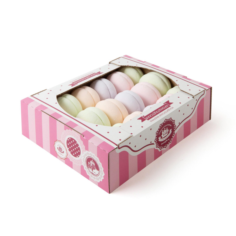 Зефир КФ Кронштадтская Франц. десерт со вкус. апельс.,клуб.,черн.и ябл.500г