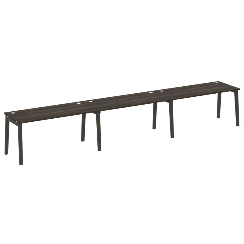 Onix Wood Рабочая станция OW.RS-3.4.8 Дуб Мали/Дуб Темный/Металл Антрацит 4740*800*750