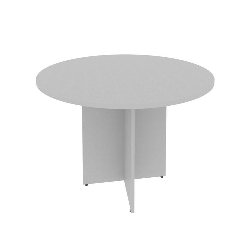 Riva Стол переговорный А.ПРГ-1 Серый D=1100*750 Riva Стол переговорный А.ПРГ-1 Серый D=1100*750