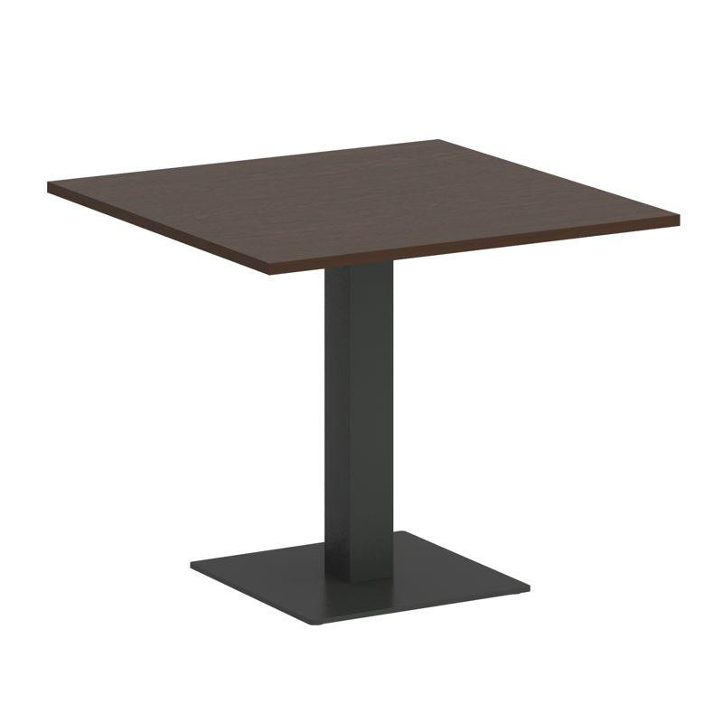 Riva Стол квадратный А.СПРГ-2 Венге Цаво/Металл Антрацит 900*900*750