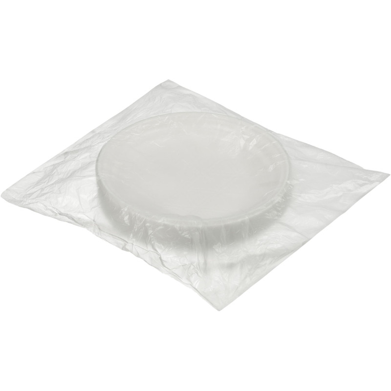 Тарелка одноразовая Комус d 210мм, белая, ПП, 500 шт/кор