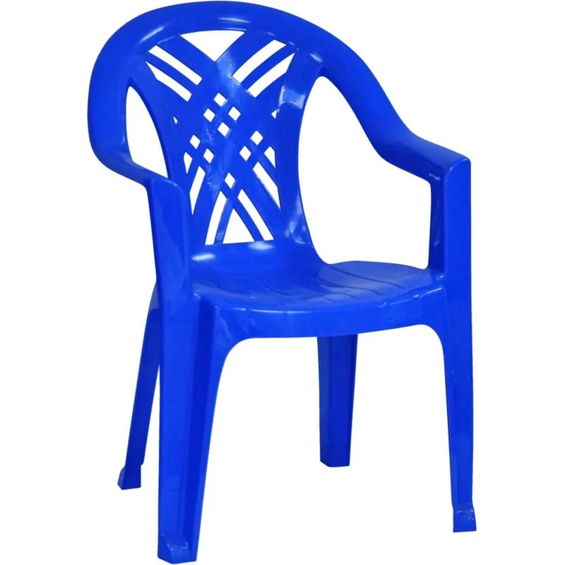 Кресло пластиковое SPG_ №6 Престиж-2, синее
