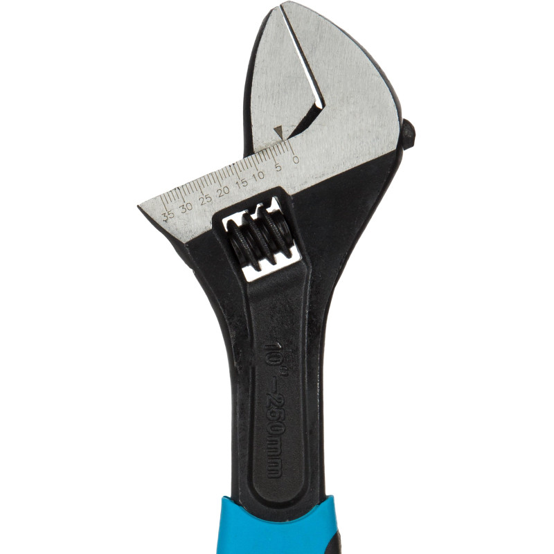 Ключ разводной 250 мм TOPFORT из углеродистой стали, пластиковая ручка