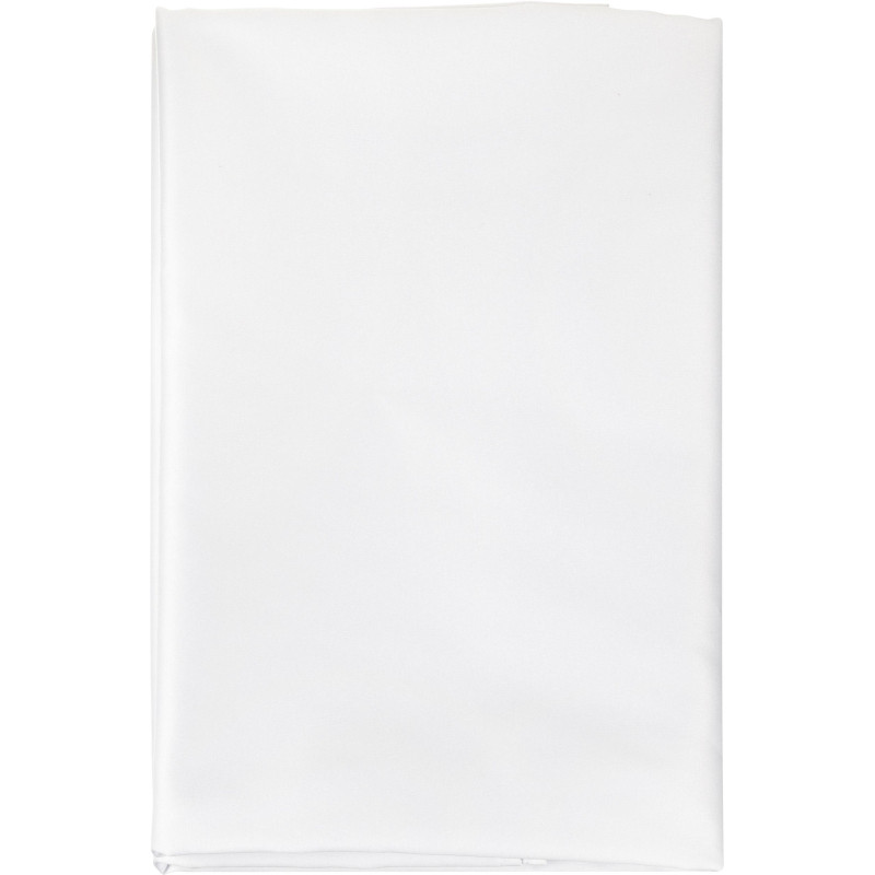 Скатерть Luscan Журавинка 145х180см (88%ПЭ, 12%хлопок) рис. гладкий, белый