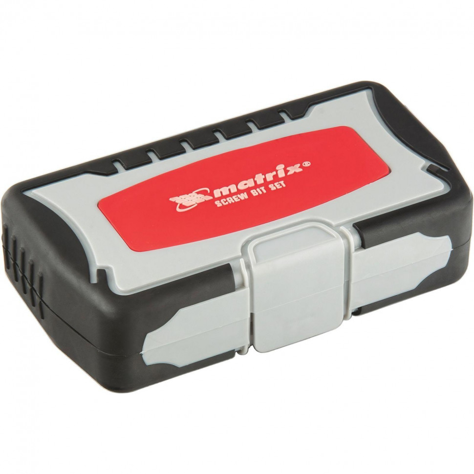 Набор бит , магнитный адаптер, CrV, пластиковый кейс, 64 шт. Matrix  11327