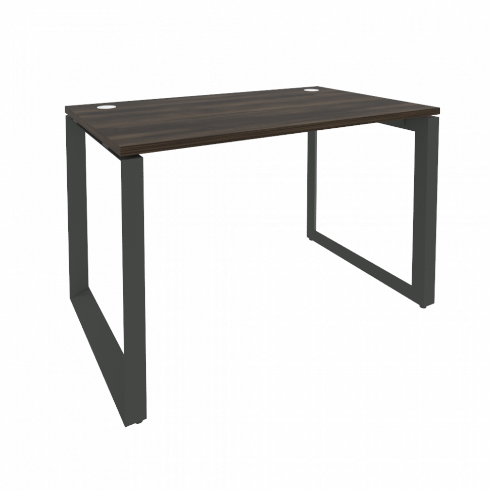Onix Стол рабочий на О-образном м/к O.MO-SP-2.7 Дуб Мали/Металл Антрацит 1180*720*750