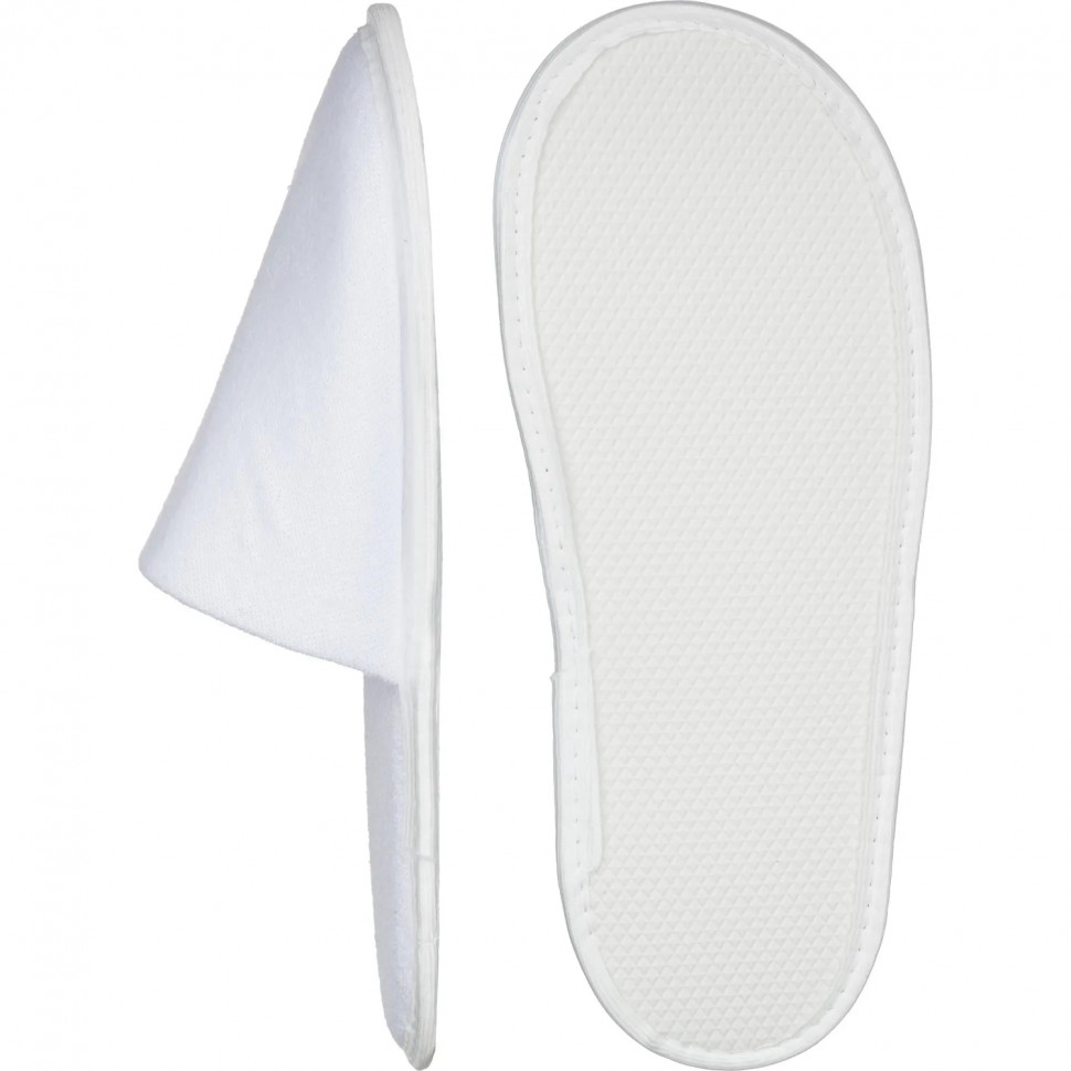 Тапочки одноразовые махра/поролон, закр.мыс, Эва 3мм,  (М3-2) 1899144