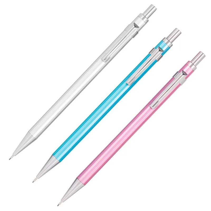 Карандаш механический Deli EU998 Arris 0.7мм металл ассорти дисплей