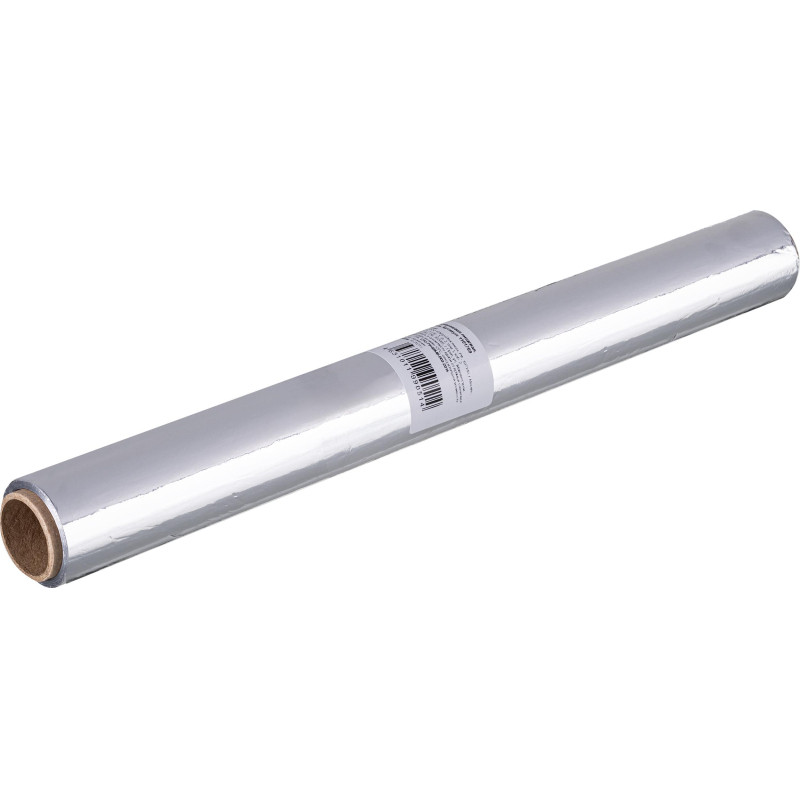 Фольга пищевая алюминиевая пищевая 44см, 9мкм Фольга пищевая алюминиевая пищевая 44см, 9мкм