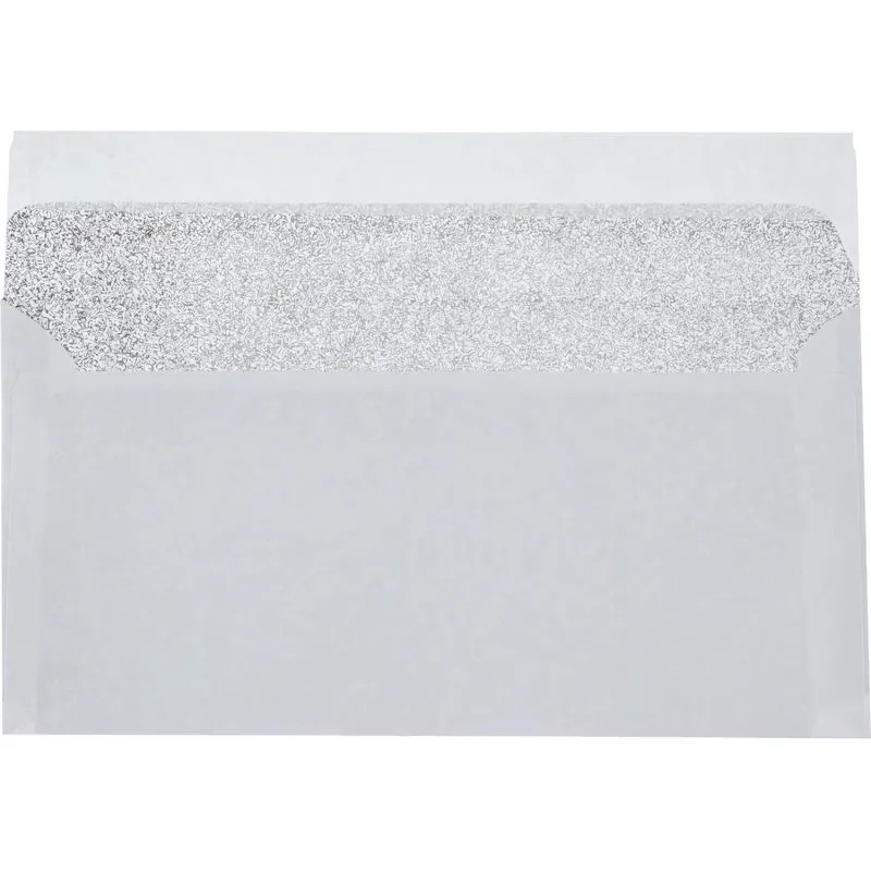 Конверт белый E65с трип 110х220 80г Attache Economy 80 гр 100шт/уп 10уп/кор