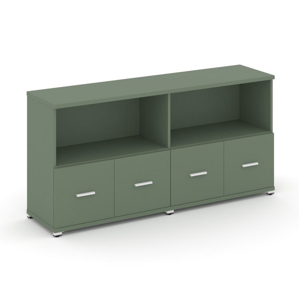 Concept Шкаф 2 широкие секции, 2 нишии CN.STS-221 W Кобо/Металл Белый 1668*420*818 Concept Шкаф 2 широкие секции, 2 нишии CN.STS-221 W Кобо/Металл Белый 1668*420*818