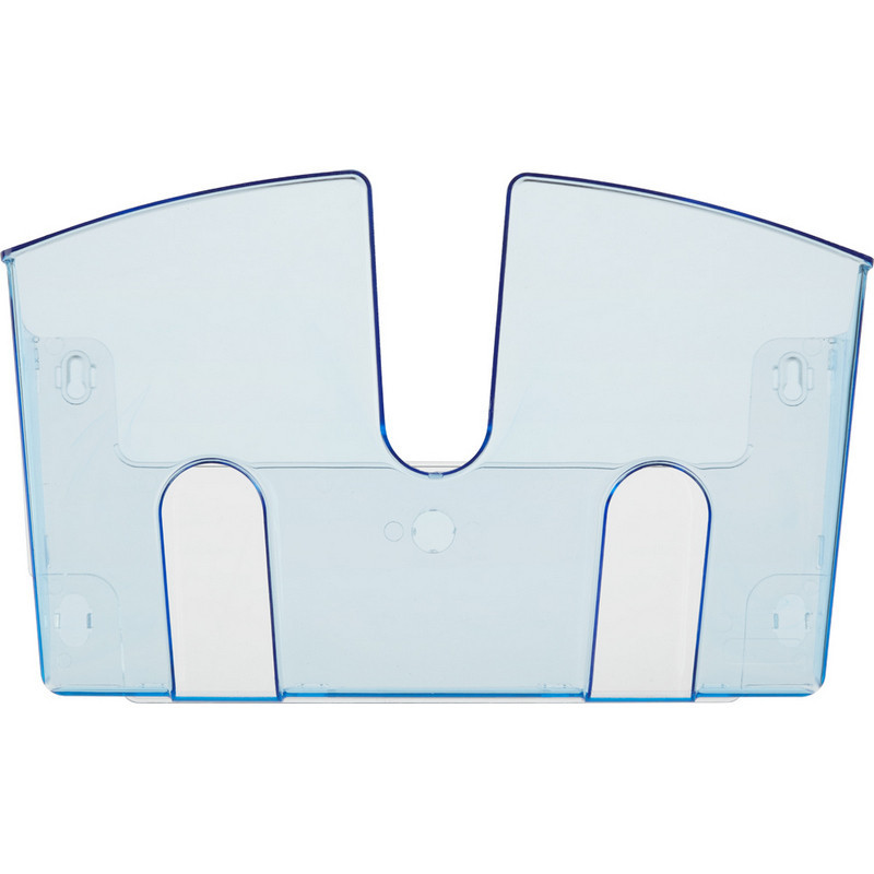 Лоток настенный Attache 1 отделение А4 голубой пластик