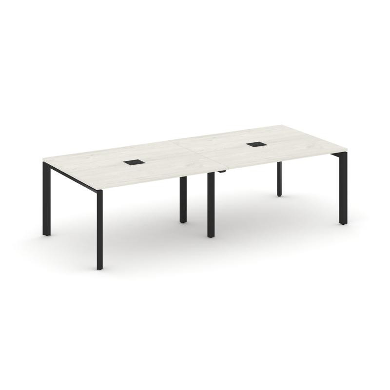 Style Project Стол переговорный SN-59P.SPRG-042 Дуб Наварра/Металл Черный 2360*1180*750