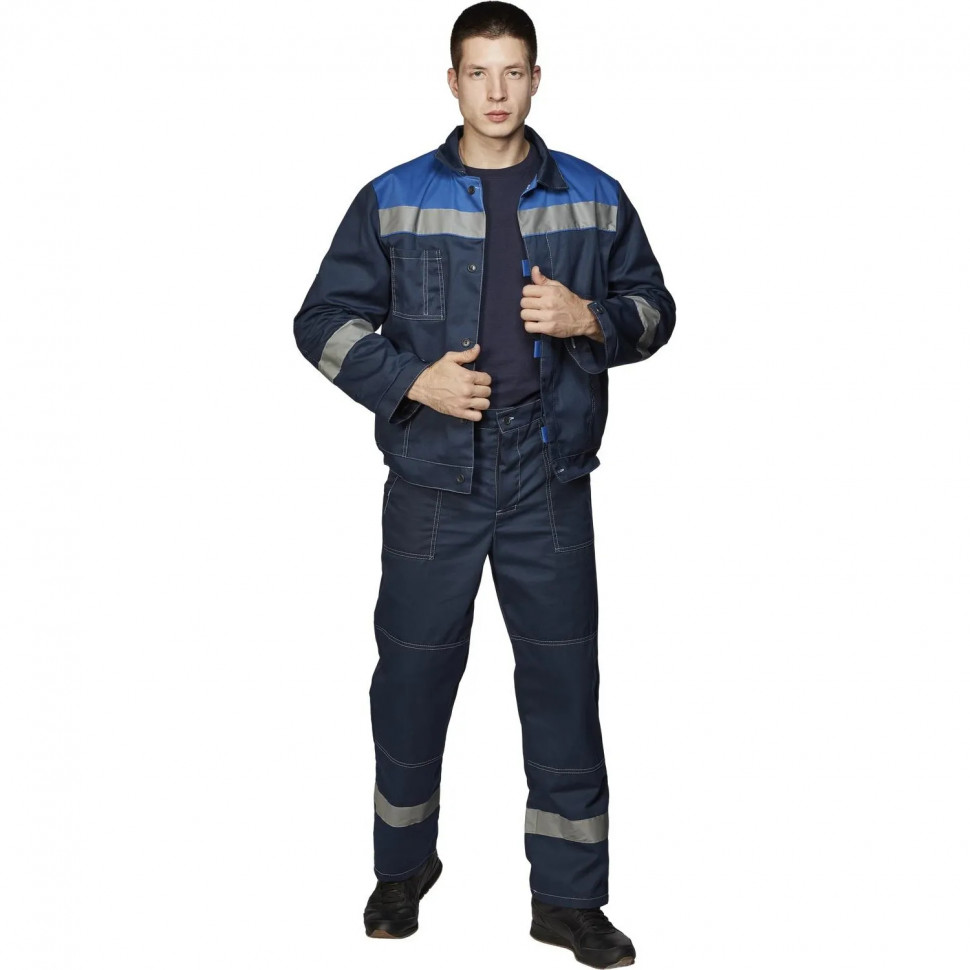 Костюм лет муж (куртка, бр) л20 син/вас 120-124/182-188 (Арсенал-СП)