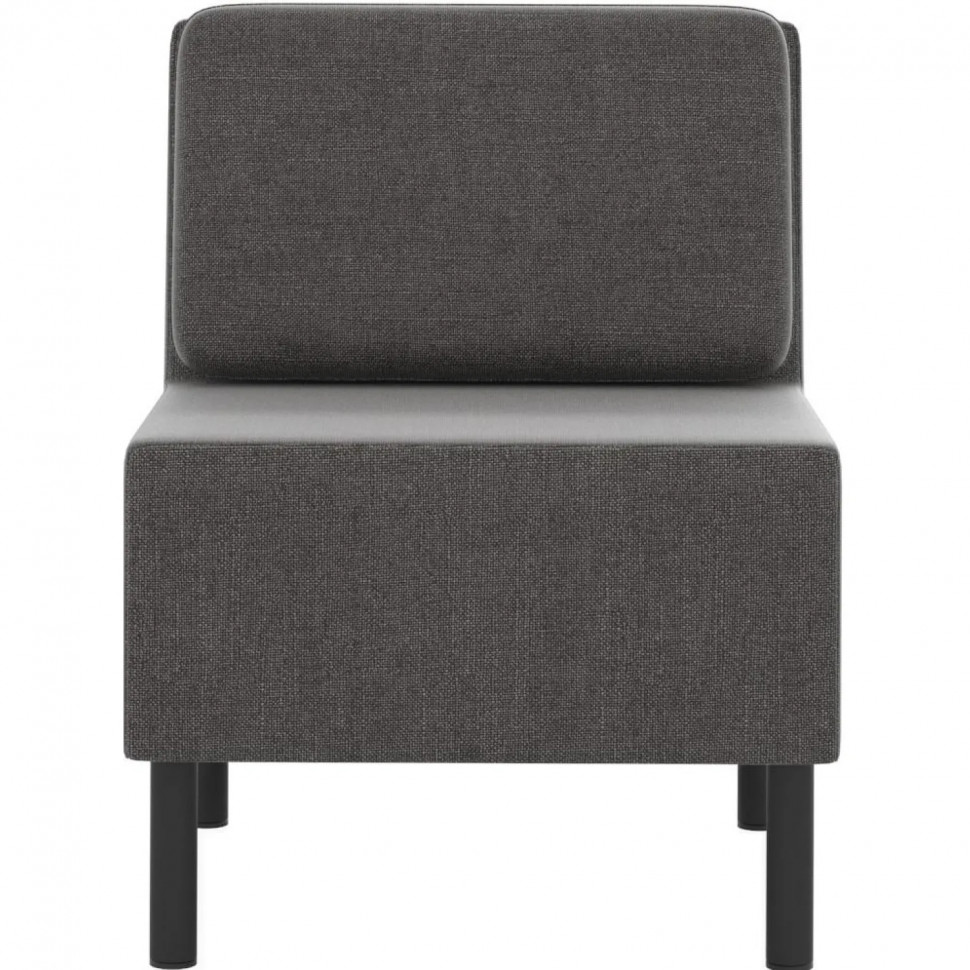 Модуль прямой 0MX_ТF_М27 Select 1-М, ткань рогожка серый