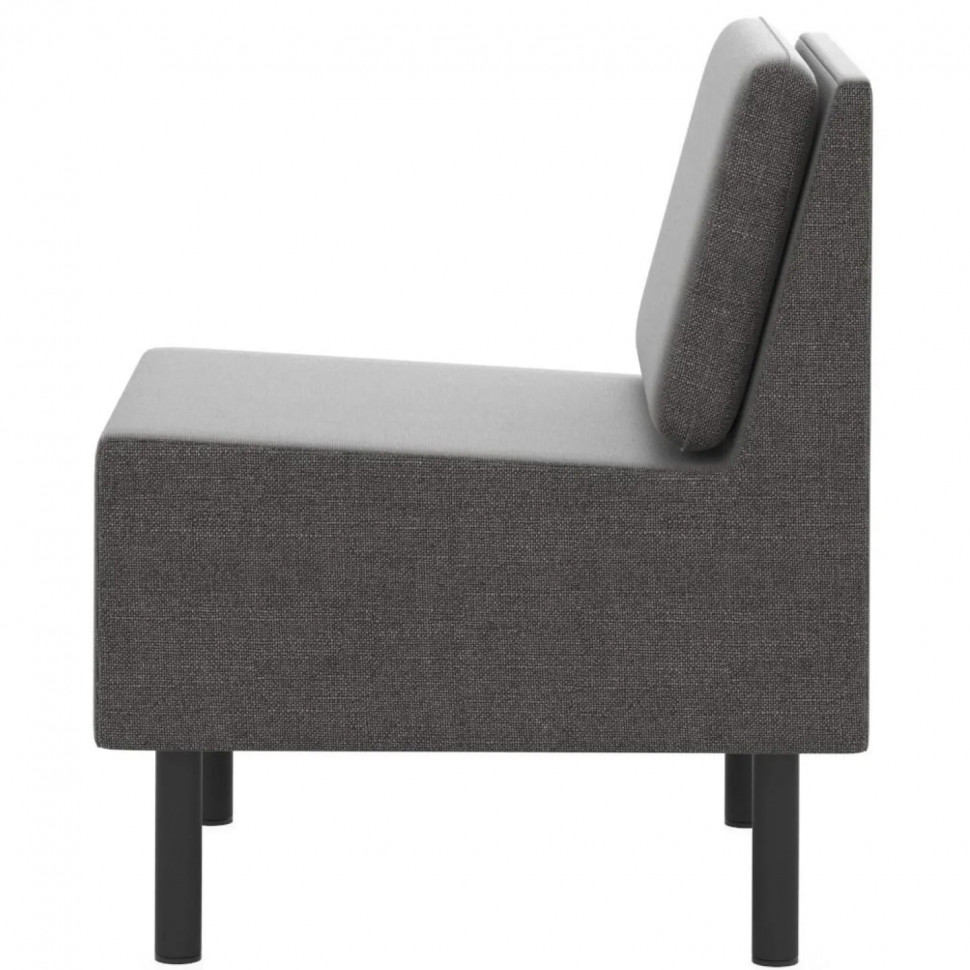 Модуль прямой 0MX_ТF_М27 Select 1-М, ткань рогожка серый