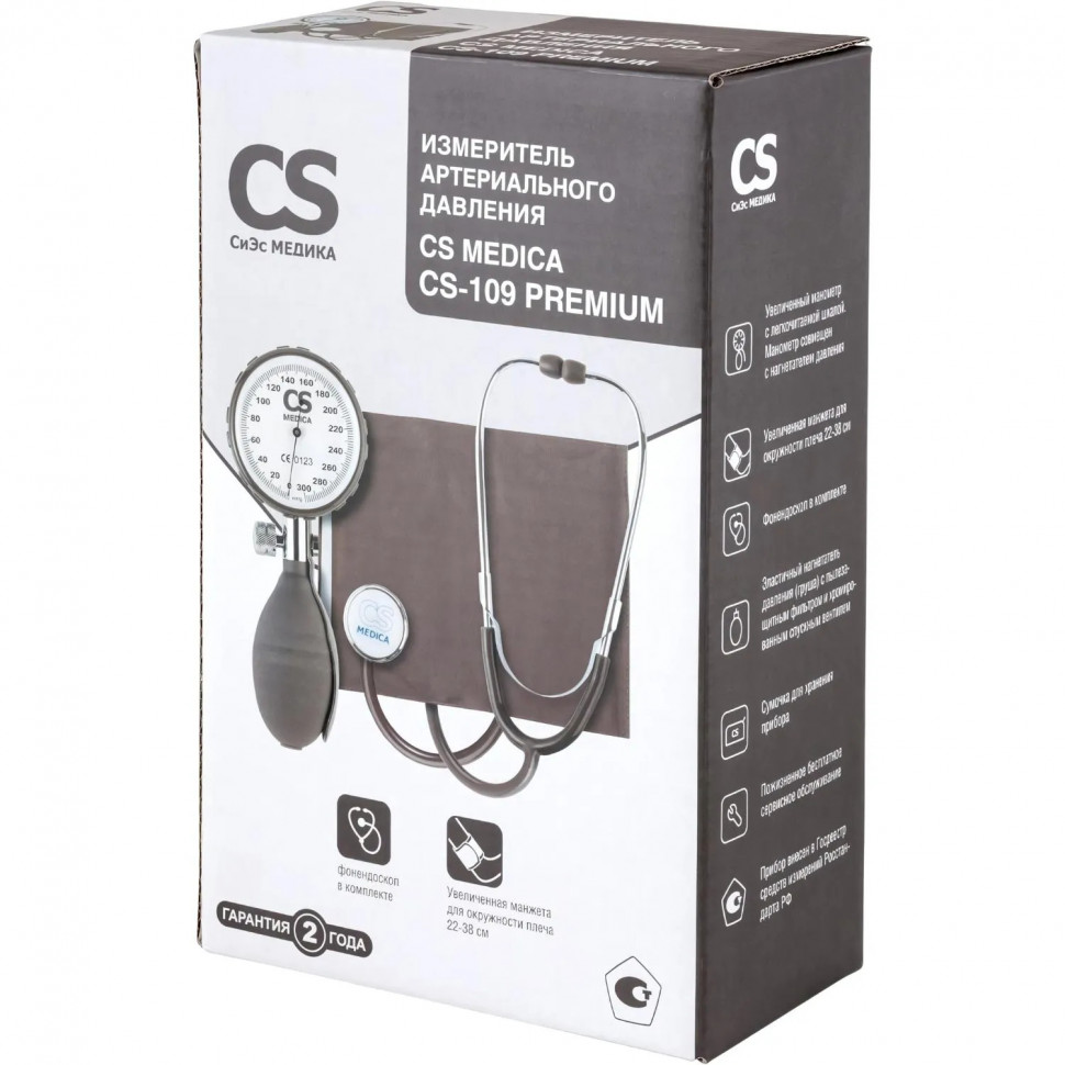 Тонометр механический CS Medica CS-109 Premium