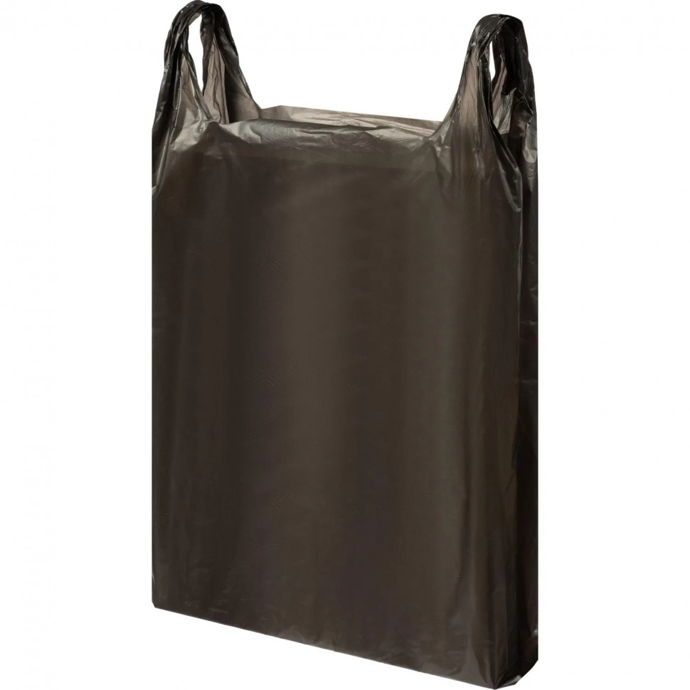 Пакет-майка ПНД 40+18x70 см, черный, усиленный, 30 мкм, 100 шт./уп. Пакет-майка ПНД 40+18x70 см, черный, усиленный, 30 мкм, 100 шт./уп.