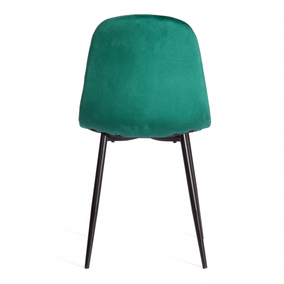 Стул BREEZE (mod. 4724) Велюр/металл , 44 х 53 х 87 см, Emerald (изумрудный) HLR56 / черный