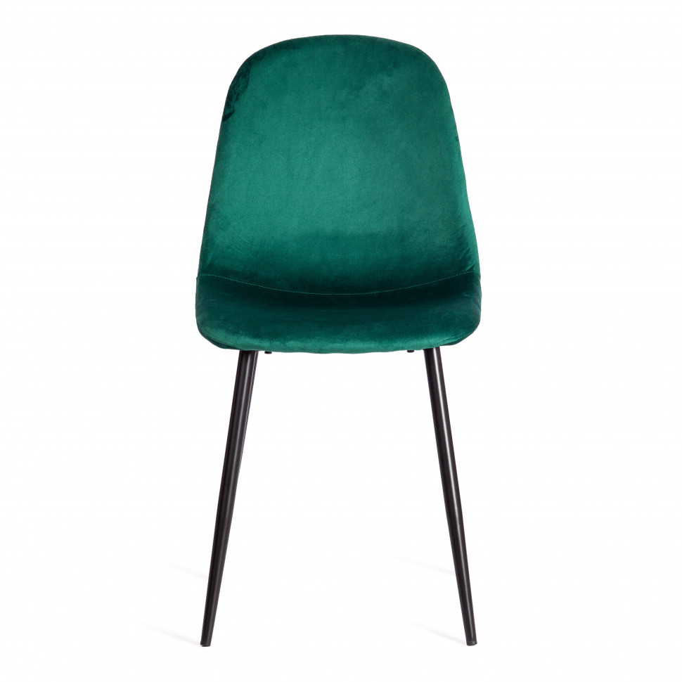 Стул BREEZE (mod. 4724) Велюр/металл , 44 х 53 х 87 см, Emerald (изумрудный) HLR56 / черный