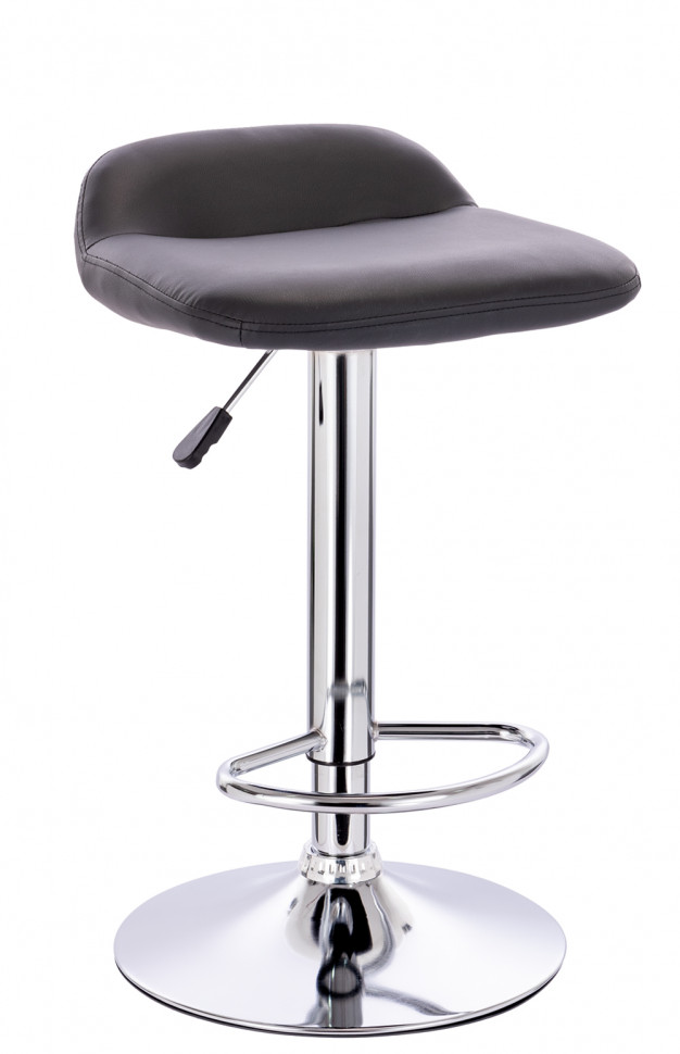 Стул барный Everprof Form (Форм) Экокожа Черный