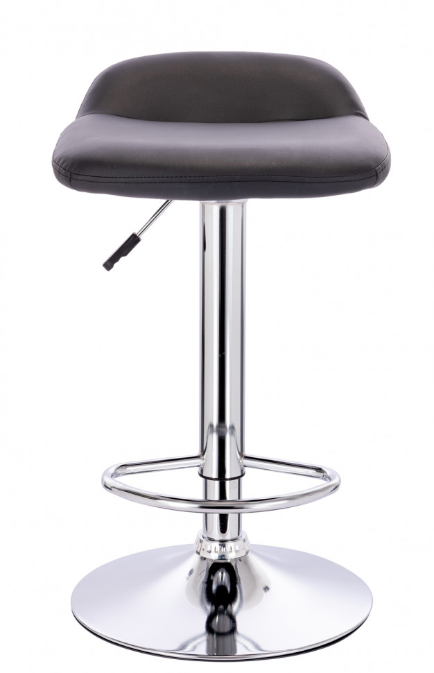 Стул барный Everprof Form (Форм) Экокожа Черный